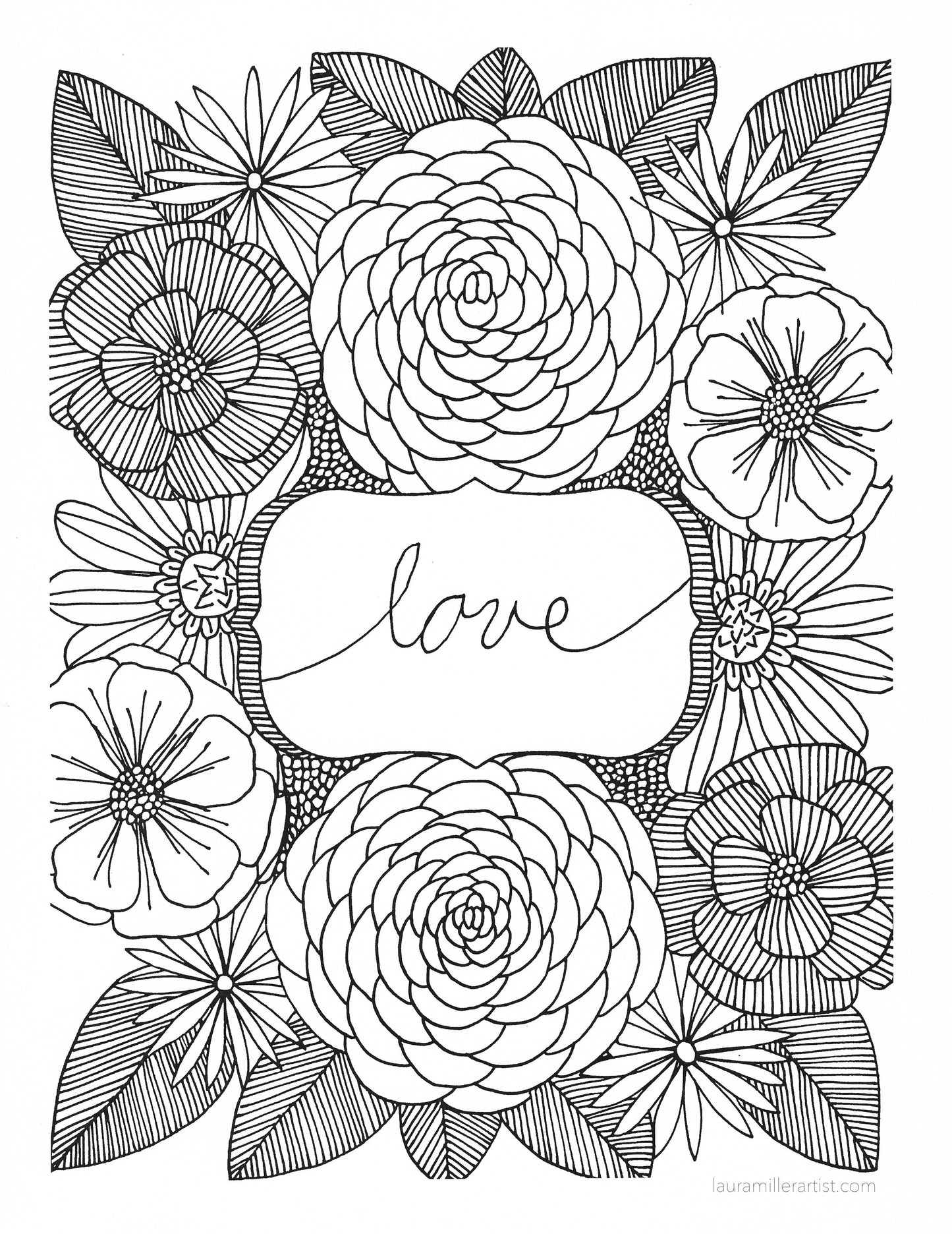 IMAGINE, LOVE & UNITY:   3 COLORING PAGES DIGITAL DOWNLOAD